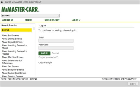 mc master carr|mcmaster carr log online.